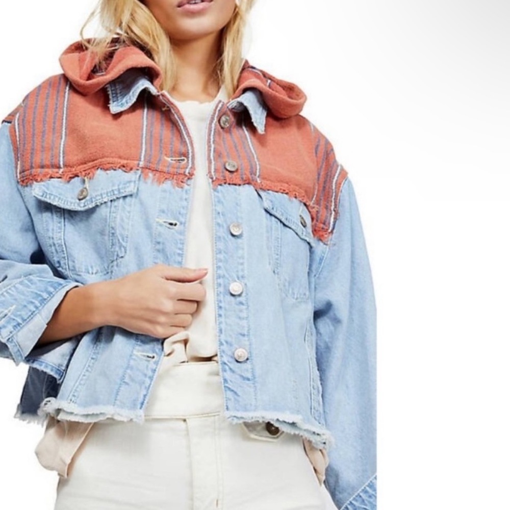 Free people denim jacket